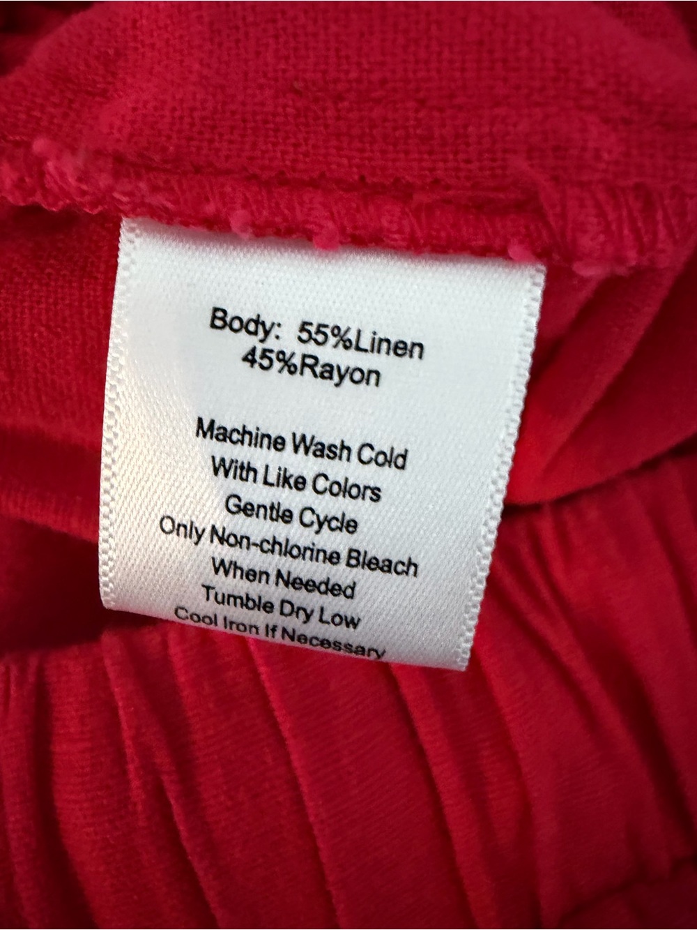 Wide Leg Drawstring Pant - Picture 6 of 6